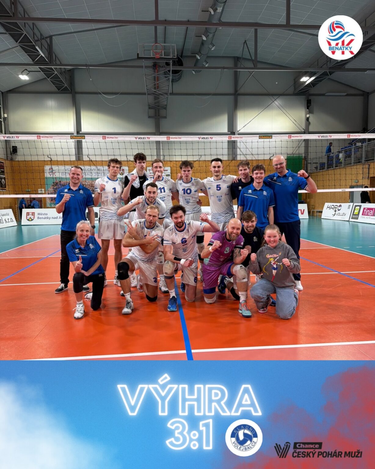 JDeme do čtvrtfinále poháru !