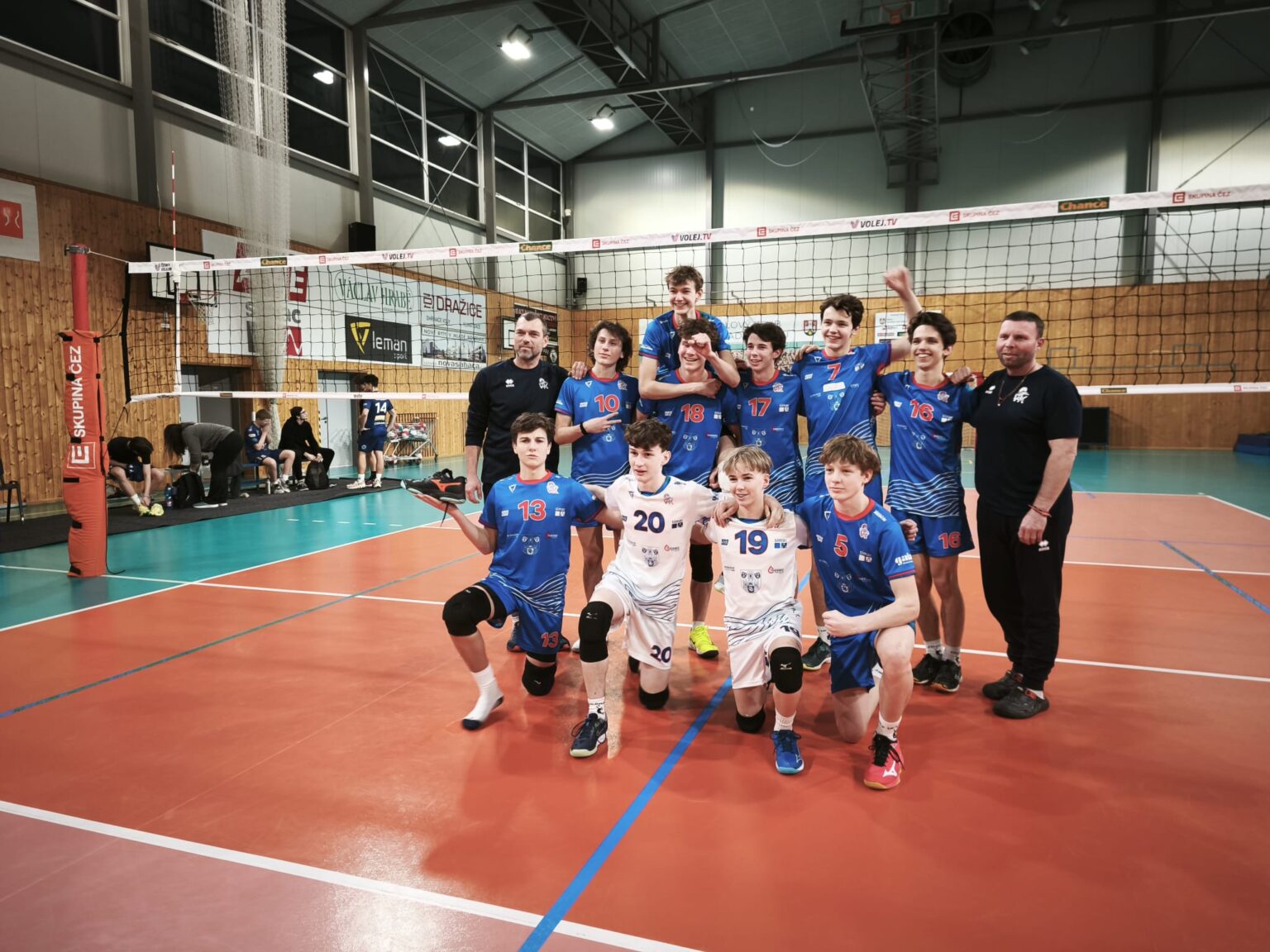 Vítězný víkend U18M v první lize